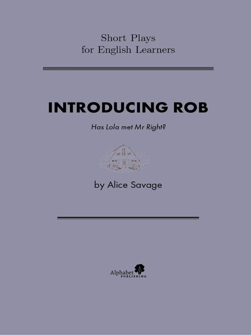 Title details for Introducing Rob by Alice Savage - Available